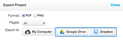 export-options